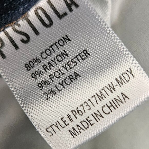Pistola Arielle Skinny Jean Moody Wash P67317MTW-MDY - Picture 6 of 7